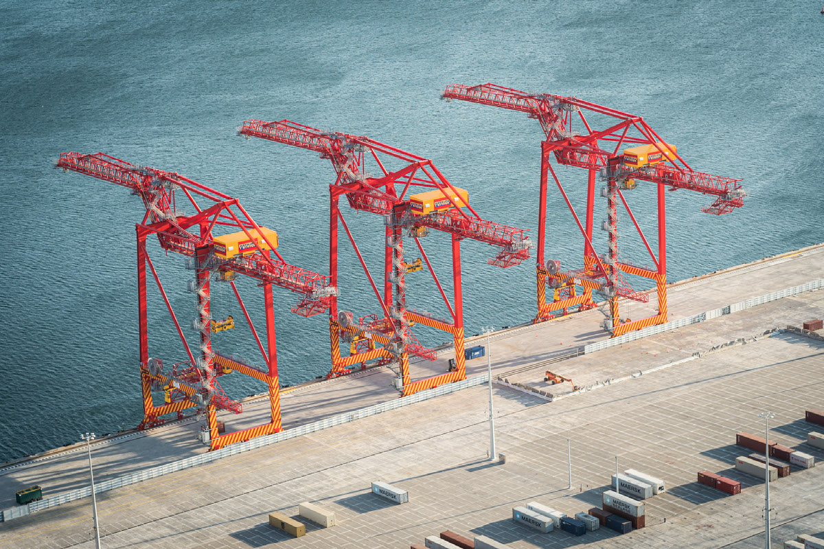 Container Gantries | Edit | Photoshop Lightroom