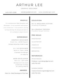 Free Resume Maker Create Your Own With Online Templates Adobe Spark