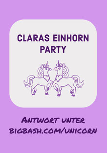 Einhorn Einladungen Karten Zum Ausdrucken Minidrops