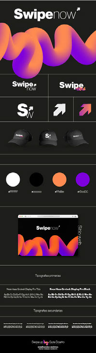 Identidad visual - Swipe Now on Behance