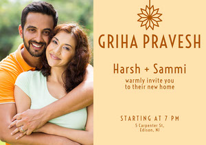 Free Griha Pravesh Housewarming Invitation Templates Adobe Spark