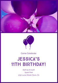 Free Birthday Invitation Maker Customize Your Birthday