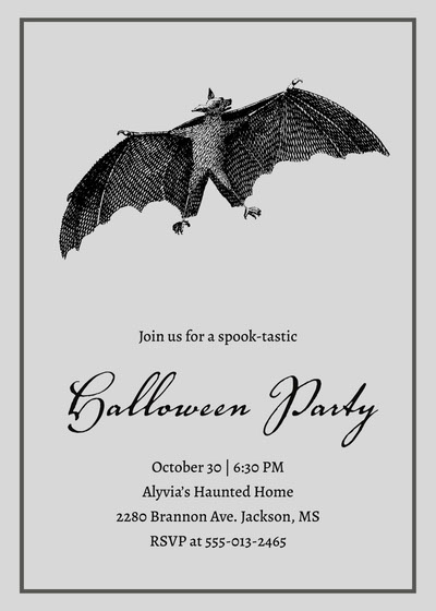 Free Halloween Party Invitation Templates | Adobe Express