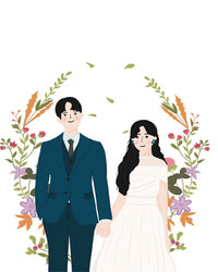 Wedding Cute Illustration