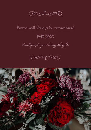 Free Funeral Thank You Card Templates Adobe Spark