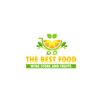 The best Food Wine store and Fruits logo
