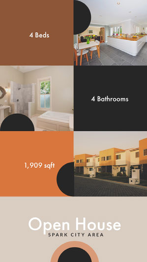 Free Real Estate Flyer Templates Create Open House Flyers Online Adobe Spark