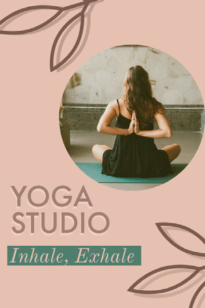Free Customizable Yoga Posters Adobe Spark