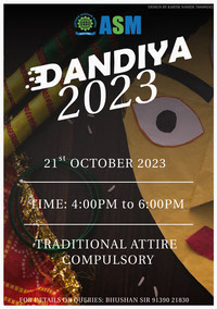 Dandiya Poster Design