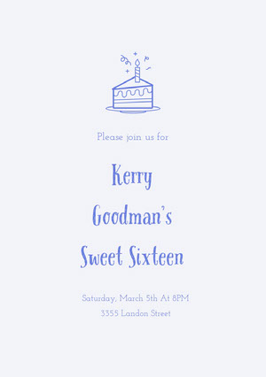 Free Sweet 16 Invitation Templates Adobe Spark