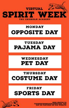 Free Virtual Spirit Week Flyer Templates Create Your Spirit Week Posters Online Adobe Spark