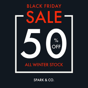 Free Customizable Templates For Black Friday Business Sales Adobe Spark