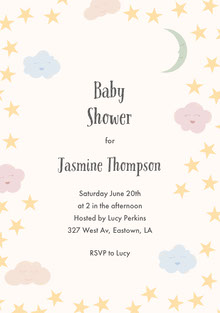 Invitation Gratuite Modeles D Invitations A Une Baby Shower Adobe Spark