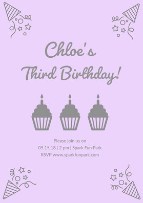 Birthday Invitations Adobe Spark