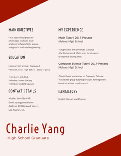 Customizable Tutor Flyer Templates Adobe Spark