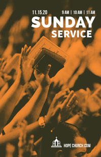 Create Custom Church Flyers For Free Adobe Spark