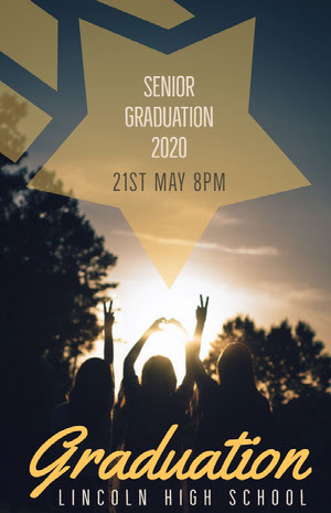 Graduation Poster Templates Adobe Spark