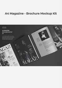 Magazine - Brochure Mockup Kit