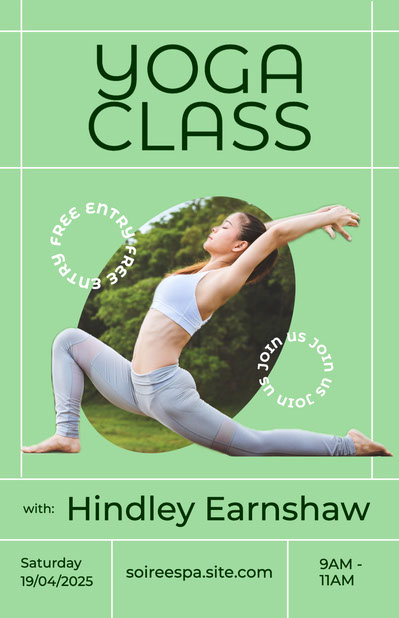 Free Yoga Poster Templates | Adobe Express