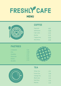 Free Menu Maker Customize Your Menus Online With Our