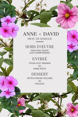 Modele De Carte De Menu De Restaurant Adobe Spark