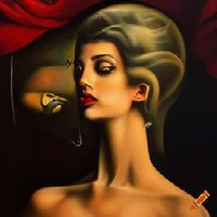 Inspired by Dali - 7 deadly sins - Lust