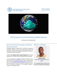 Newsletter FAO May 2020 - Corporate Environmental Responsibility Team