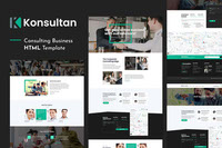Konsultan Consulting Business HTML Template