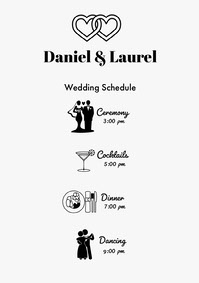 Make Custom Wedding Programs For Free Adobe Spark