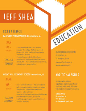 Free Creative Resume Templates Adobe Spark