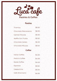 Free Menu Maker Customize Your Menus Online With Our