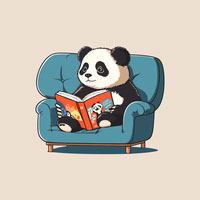 book_reading_panda_on_a_couch_illustration_1002