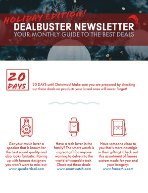 Free Newsletter Templates Adobe Spark