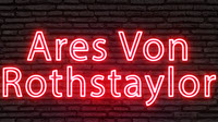 Ares Von Rothstaylor - Text Border Neon Effect picture