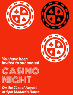 Customizable Game Night Flyer Templates Adobe Spark