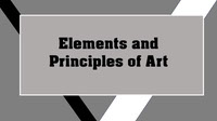 Element and Principles of Art