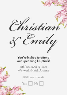 Free Wedding Invitations Adobe Spark