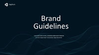 Digitech- Brand Guidelines powerpoint presentation