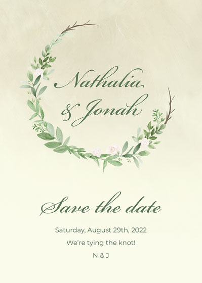 Free Save The Date Card Templates | Adobe Express