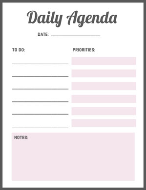 picture regarding Daily Planners identified as Everyday Planner Templates and Suggestions Adobe Spark