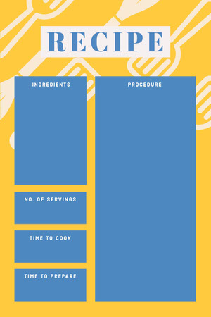 Free Recipe Card Templates Printable Adobe Spark