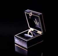 FREE  Logo Mockup Luxury Jewelry Black Box