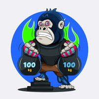gorilla logo design