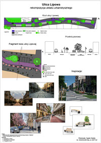 Rekompozycja ukladu urbanistycznego - Plansza II