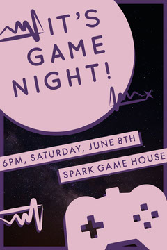 Customizable Game Night Flyer Templates Adobe Spark