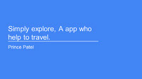 Case Study of Simply Explore web and app