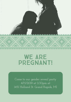 Customizable Gender Reveal Flyer Templates Adobe Spark
