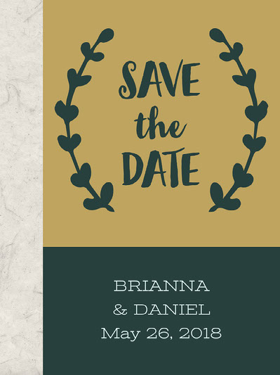 Wedding Date Template