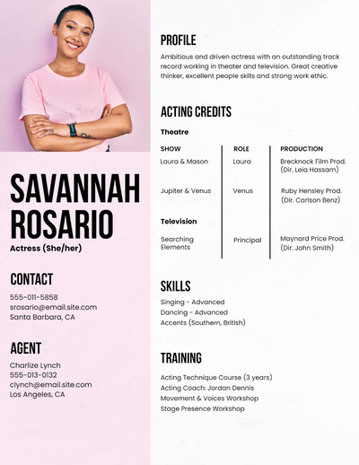 Free Resume Templates | Adobe Express