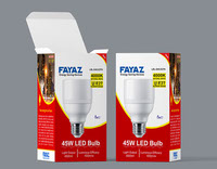 LED Light Bulb and Box Drift Light Packaging Box Design